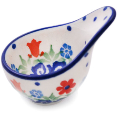 Polish Pottery Scoop 3&quot; Babcia&#039;s Garden