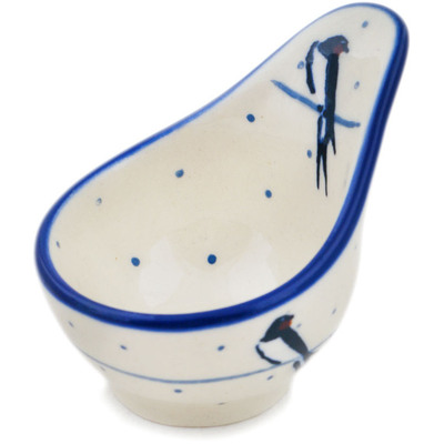 Polish Pottery Scoop 3&quot; Waiting UNIKAT