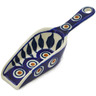 Polish Pottery Scoop 5&quot; Peacock