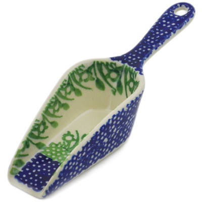 Polish Pottery Scoop 6&quot; Hare In Tall Grass