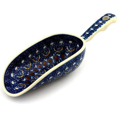 Polish Pottery Scoop 9&quot; Odysseus