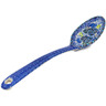 Polish Pottery Serving Spoon 13&quot; Garden At Midnight UNIKAT