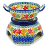 Polish Pottery Set for Fondue Fall Vibes