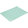Polyester Set of 2 Placemats 16&quot; Green Peacock&#039;s Eye UNIKAT