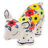 Polish Pottery Sheep Figurine 5&quot;