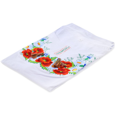 Textile Shirt 23&quot; Poppies