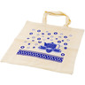 Polish Pottery Shopping Bag 16&quot; Blue Eyes