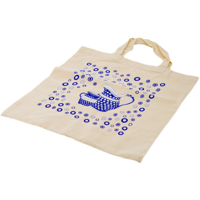 Polish Pottery Shopping Bag 16&quot; Pitcher