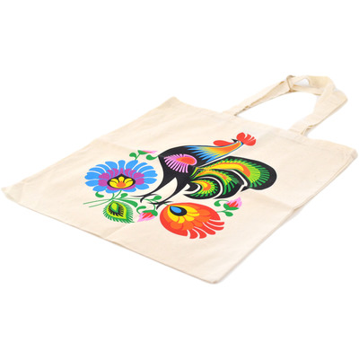 Textile Shopping Bag 25&quot; Rooster