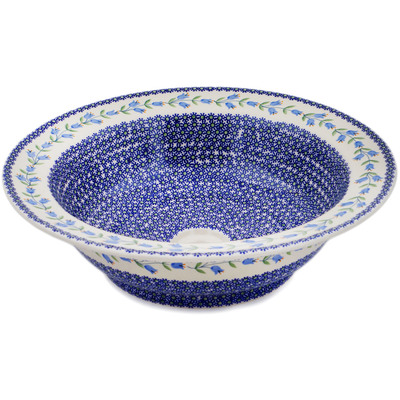 Polish Pottery Sink Bowl 16&quot; Sweet Dreams