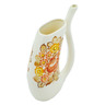Faience Sipper Mug 14 oz Brown Sunshine