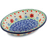 Polish Pottery Soap Dish 5&quot; Babcia&#039;s Garden