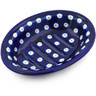 Polish Pottery Soap Dish 5&quot; Blue Eyes