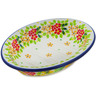 Polish Pottery Soap Dish 5&quot; Bright Spring UNIKAT