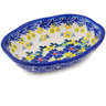Polish Pottery Soap Dish 5&quot; Cornflower Meadow
