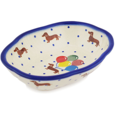 Polish Pottery Soap Dish 5"