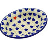Polish Pottery Soap Dish 5&quot; Heart Of Hearts