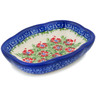 Polish Pottery Soap Dish 5&quot; Midsummer Bloom