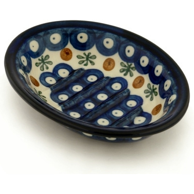 Polish Pottery Soap Dish 5&quot; Mosquito