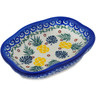 Polish Pottery Soap Dish 5" Pineapple Parade