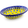 Polish Pottery Soap Dish 5" Sunburst Daisies