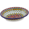 Polish Pottery Soap Dish 6&quot; Orange Tranquility UNIKAT