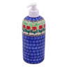 Polish Pottery Soap Dispenser 0&quot; Maraschino