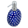 Polish Pottery Soap Dispenser 6&quot; Lovely Blue Eyes