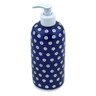 Polish Pottery Soap Dispenser 7&quot; Blue Eyes