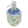 Polish Pottery Soap Dispenser 7&quot; Primary Spring UNIKAT