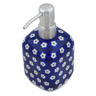 Polish Pottery Soap Dispenser 7&quot; Simple Daisy