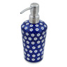 Polish Pottery Soap Dispenser 8" Simple Daisy