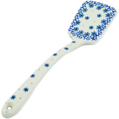 Polish Pottery Spatula 12&quot; Cow That Jumped Over The Moon