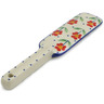 Polish Pottery Spatula 6&quot; Red Primrose