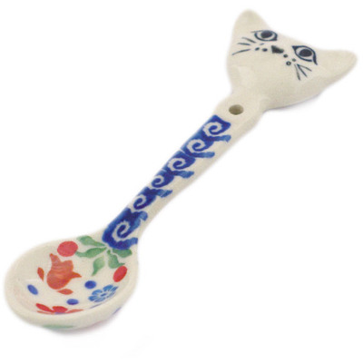 Polish Pottery Spoon 0&quot; Babcia&#039;s Garden