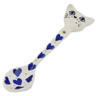 Polish Pottery Spoon 0&quot; Hearts Delight