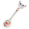 Polish Pottery Spoon 0&quot; Pink Divinity UNIKAT
