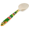 Wood Spoon 10&quot; Blue Fruits