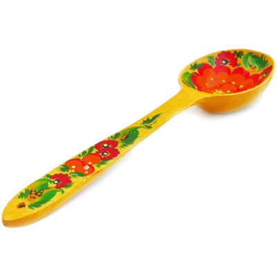 Wood Spoon 10&quot; Red Fruits