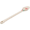 Polish Pottery Spoon 12&quot; Royal Teddy UNIKAT