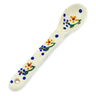 Polish Pottery Spoon 4&quot; Country Meadow