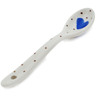 Polish Pottery Spoon 4&quot; Heart Of Hearts