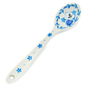 Polish Pottery Spoon 5&quot; Baby Blue