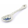 Polish Pottery Spoon 5&quot; Blue Garland