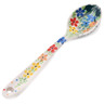Polish Pottery Spoon 5&quot; Colors Of The Wind UNIKAT