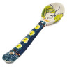 Polish Pottery Spoon 5&quot; Cucumber Patch