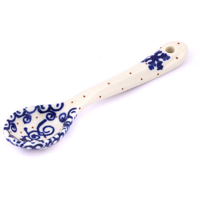 Polish Pottery Spoon 5&quot;