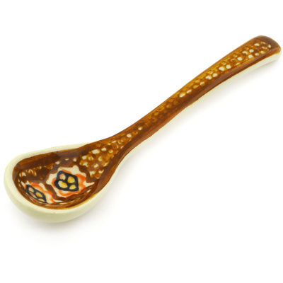 Polish Pottery Spoon 5&quot;