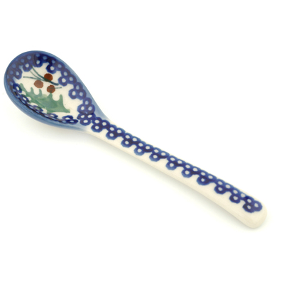 Polish Pottery Spoon 5&quot;