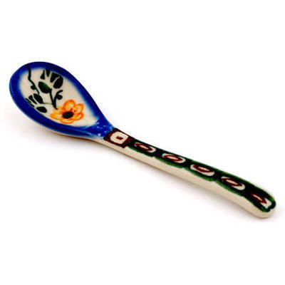 Polish Pottery Spoon 5&quot;